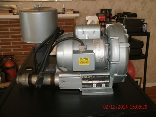 Gast Regenair R3105-1 Regenerative Blower w/ Gast Filter - IN  NEW CONDITION