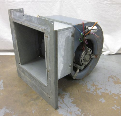 Centrifugal squirrel cage fan blower w/ 1hp ge motor exhaust for sale