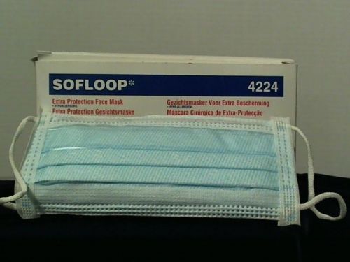 JOHNSON AND JOHNSON Sofloop Extra Protection Face Mask #4224