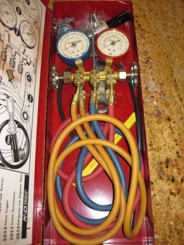 K-d tools no. 2087 air conditioner test equipment set clean with extras and case for sale