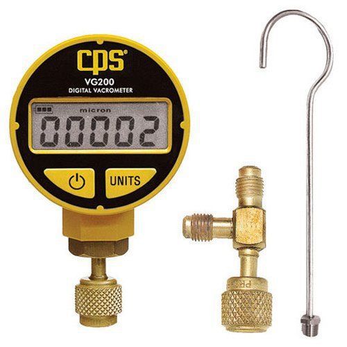 New cps products vg200 vacuum gauge w/digital display for sale