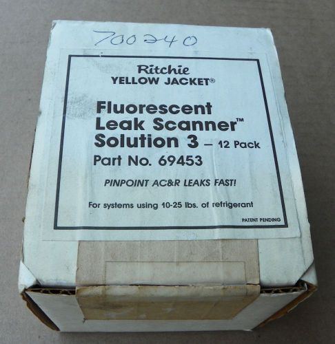12- bottles RITCHIE YELLOW JACKET Flourescent Leak Scanner Solution 69453