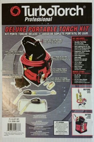 Brand New Turbo Torch PL-DLXPT (Deluxe Portable Torch Kit) 0386-1397
