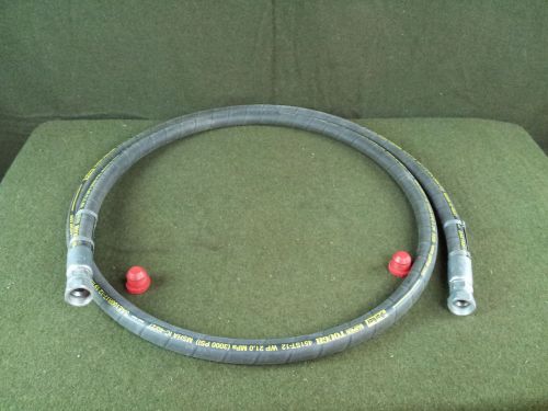 Parker 451st-12 10&#034; 3/4&#034; id 3000psi hydraulic hose with fittings for sale