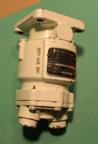 Kemp hydraulic motor model mfa-012-0-4b for sale