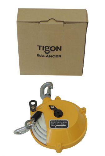 New nitto tigon tw-0 spring balancer hoist 3.28 ft / 1m stroke 1.1-3.3 lbs / qty for sale