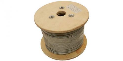 7X7 Wire Rope Aircraft Cable PVC Coated HDG 3/16&#039;&#039;-1/4&#039;&#039;x1000&#039;, 77PVC316014X1000