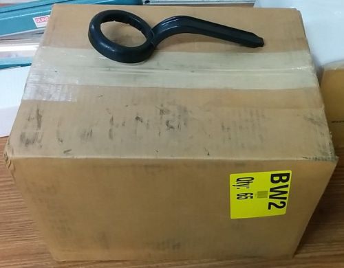 Wholesale lot (quantity 260) beckson 70mm carboy drum wrenches black new in box for sale
