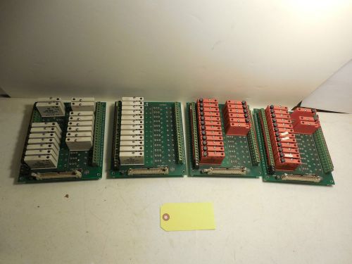 OPTO 22 RELAY CIRCUIT CARD G4PB24 24-CHANNEL. LOT OF 4. MB31