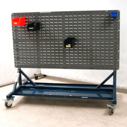 Industrial small parts tool storage warehouse roller cart bin rack for sale