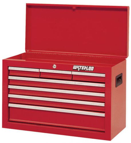 SCH-267RD-F 26&#034; 7-DRWR RED CHEST-WATERLOO