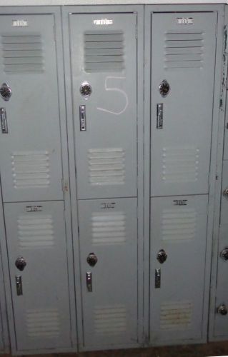 Restaurant storage school gymnasium lockers rectangle set combination or lock 6 for sale