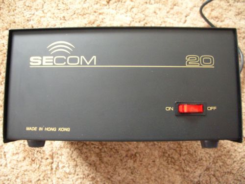 SECOM 20 AMP 12 volt Alarm / Fire Power Supply | 20 Amp | 12-Volt