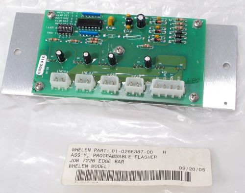 Whelen part 01-0268387-00 Programmable Flasher Assembly