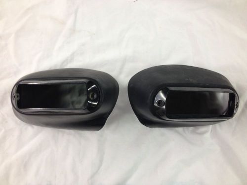 Pair of Whelen Dodge Charger Magnum Mirror Beam Housings