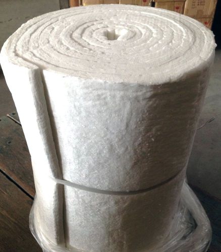 1&#034; Ceramic Fiber Blanket roll 25ft X 2ft X 1in [HF11]