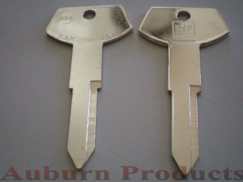 B84 GM KEY BLANK / NICKEL PLATED / 10 KEY BLANKS / FREE SHIPPING