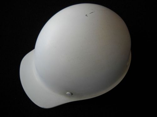 Vintage 1981 msa / mine safety appliances co. fiberglass skullgard  hardhat  nos for sale