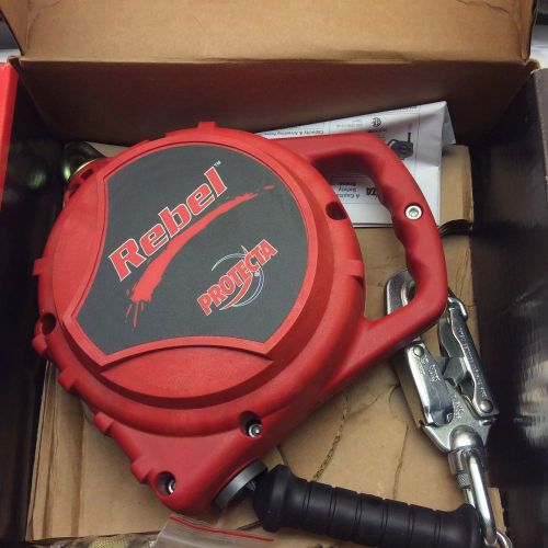 (1) new protecta rebel 33 foot self-retracting lifeline new damaged packaging for sale