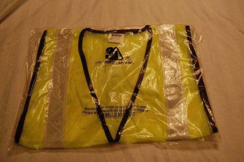 3A Yellow Safety Vest A1901 L/XL