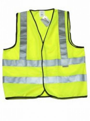Lime color Reflective Safety Vest, Non-Mesh type with 3M strips, 47&#034; M-Size