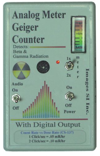 Analog meter geiger counter gca-03 for sale