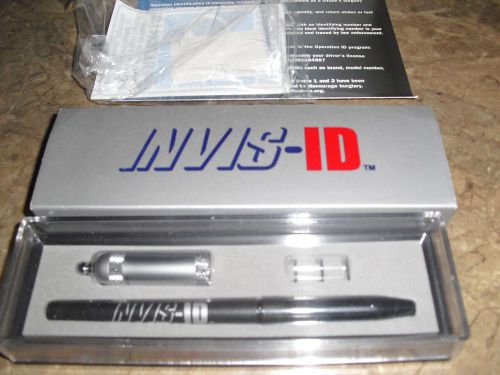 Invis-id invisable property marking kit