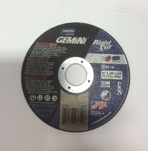 NORTON GEMINI CUT-OFF WHEELS 4-1/2&#039;&#039; x .045&#039;&#039; x 7/8&#039;&#039;