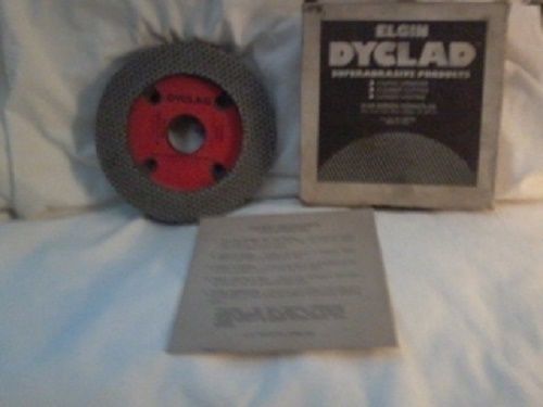 &#034;Elgin&#034; D6A2 (6&#034; dia. by 3/4&#034; thick) carbide sharpening Diamond wheel