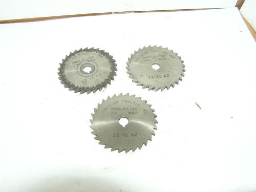 Saw  - 3-  H.S.S. -  1Pc. -1/16&#034;  And  2Pc. - 5/64 X 1 3/4&#034; X 1/4&#034; HOLE
