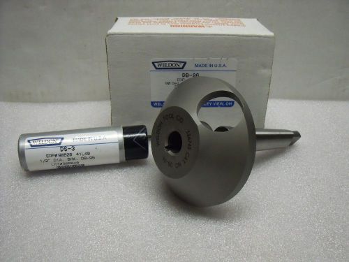 Weldon db-96 deburring tool with weldon morse taper 2 shank complete - new for sale