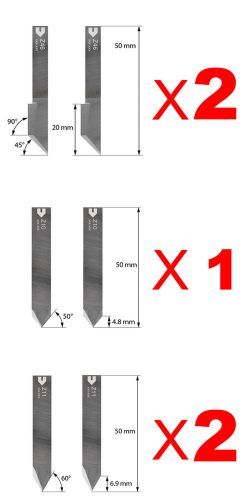 5-ZUND NEW GENUINE HM/Carbide DRAG BLADES-FOR ZUND UCT AND SCT-z11,z10,z46