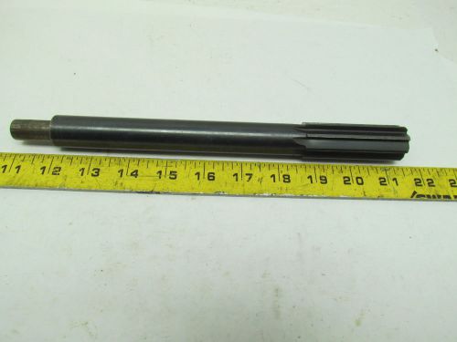 MORSE 1&#034; High Speed Steel Chucking Reamer Straight Flute 0.750 Reduced Shank