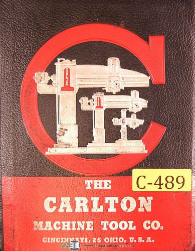Carlton 3a 4a &amp; 5a, 75 page - care &amp; maintenance manual 1944 for sale