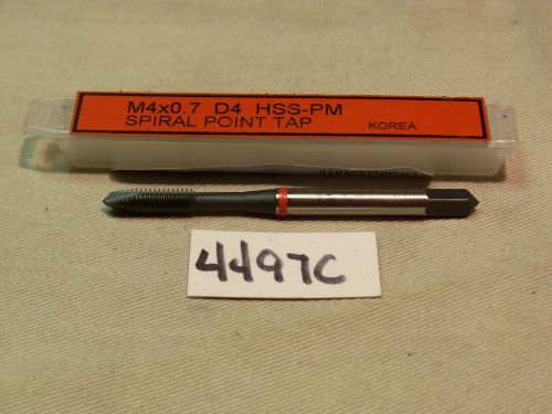 (#4497C) New USA Made Machinist M4 X 0.7 Spiral Point Style Machine Tap