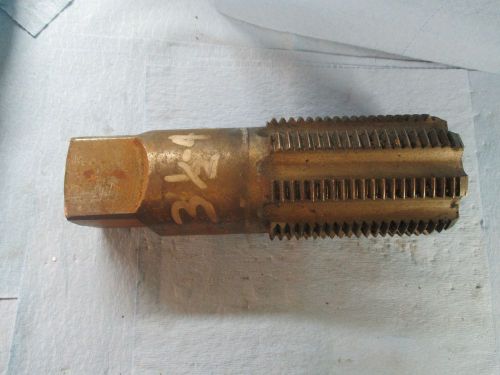3 1/2 4 usa made 8 flute tap 3.500 machine shop metal working cutting tool for sale