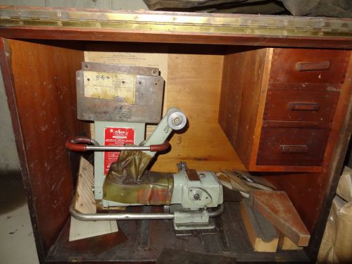 Pratt &amp; whitney diaform wheel forming attachment w/ wood box with accessories for sale