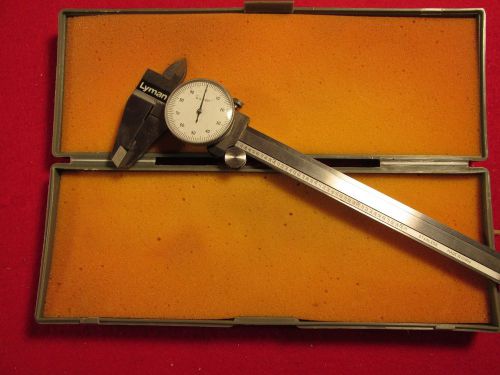 Dial Caliper Lyman Reloading Stainless Steel 7832212 MACHINISTS TOOLMAKERS