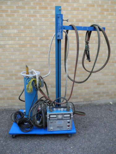 Ndt portable scanray 50 kv x-ray inspection system w/ machlett tubehead on cart for sale
