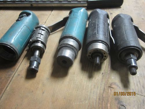 4 dynabrade air tool  dynafile motors for parts or repair for sale