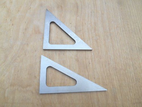 MACHINIST  TRIANGLES 30 AND 45 DEGREE