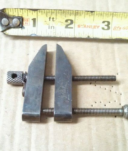 Starrett # 161 machinist clamps