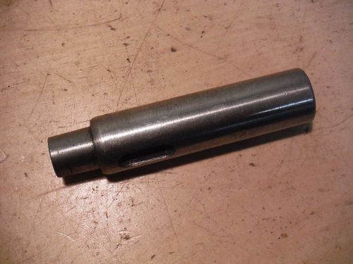NO. 2 MT TAPER SHANK SOCKET ADAPTER WITH 1/2-20 THREADED MOUNT FOR DRILL