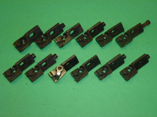 Lot of (12) kendex carbide insert tool holders, ku-520-c for sale