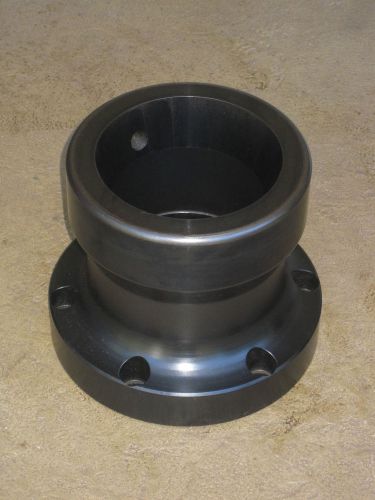 NICE! SPINDLE NOSE CHUCK FOR S35 COLLETS - 7.1&#034; TALL X 8.3&#034; DIAMETER BASE