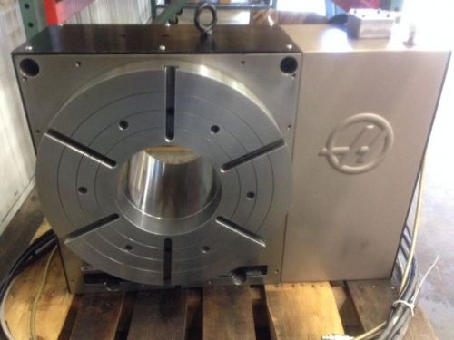 Used 2012 haas hrt 450 cnc brushless rotary table indexer sigma 5 motor 17.7&#034; for sale