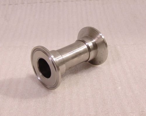 Sanitary fitting tri clover type 3&#034; long 1  1/2 &#034; flange cip