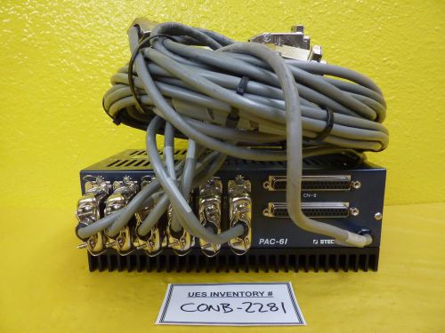 STEC PAC-6I Mass Flow Controller System Power Supply Used Working
