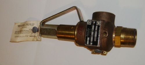 1&#034; jaco, te, asme pressure relief valve. set at 250 lb. for sale
