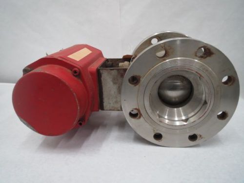 WATTS SF2500 275CWP AIR ACTUATOR 150 STAINLESS FLANGED 4IN BALL VALVE B203247